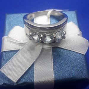 💙Men's Blue Topaz ring Bundle with regular item.
